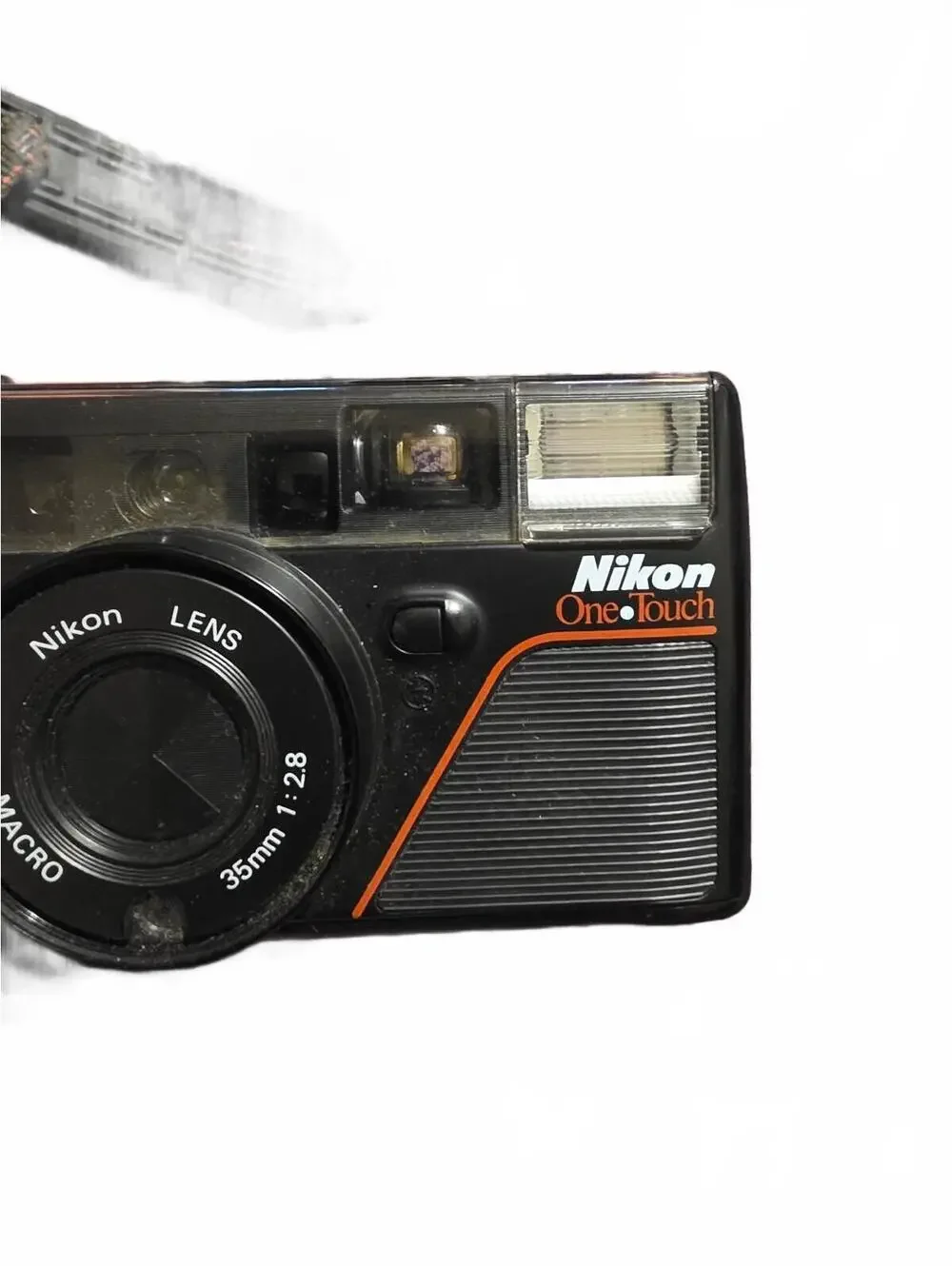 Vtg Nikon One Touch 35mm Point & Shoot Film Camera with Carrying Case